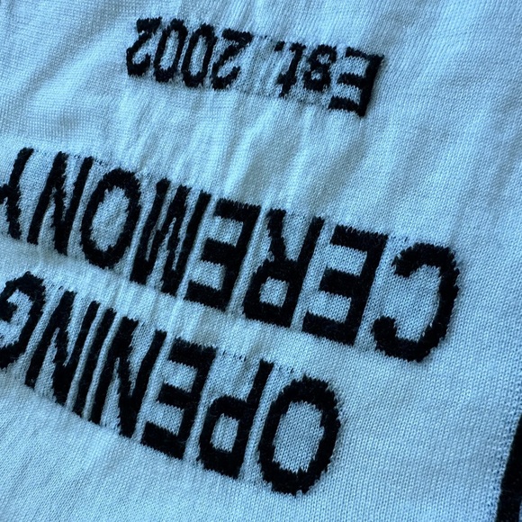 Opening Ceremony White Logo Crewneck Sweatshirt Unisex XS. Authentic - Picture 3 of 10